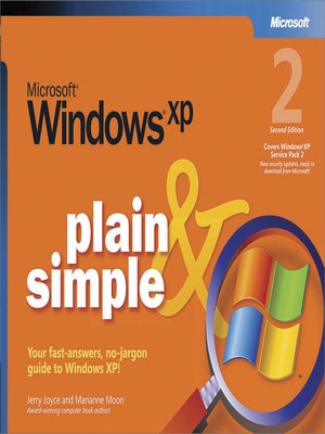 Microsoft® Windows® XP Plain & Simple - ebook